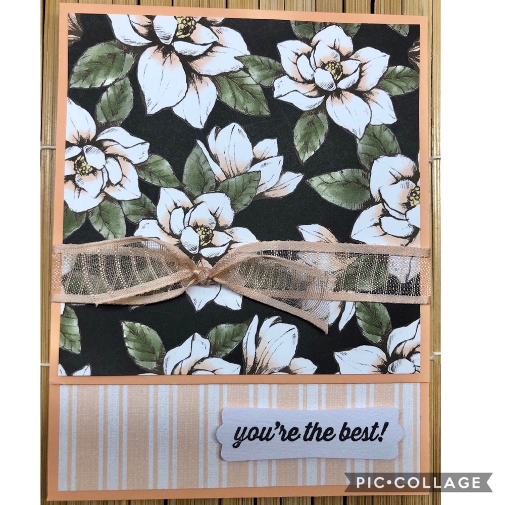 Handmade Floral Greeting Card